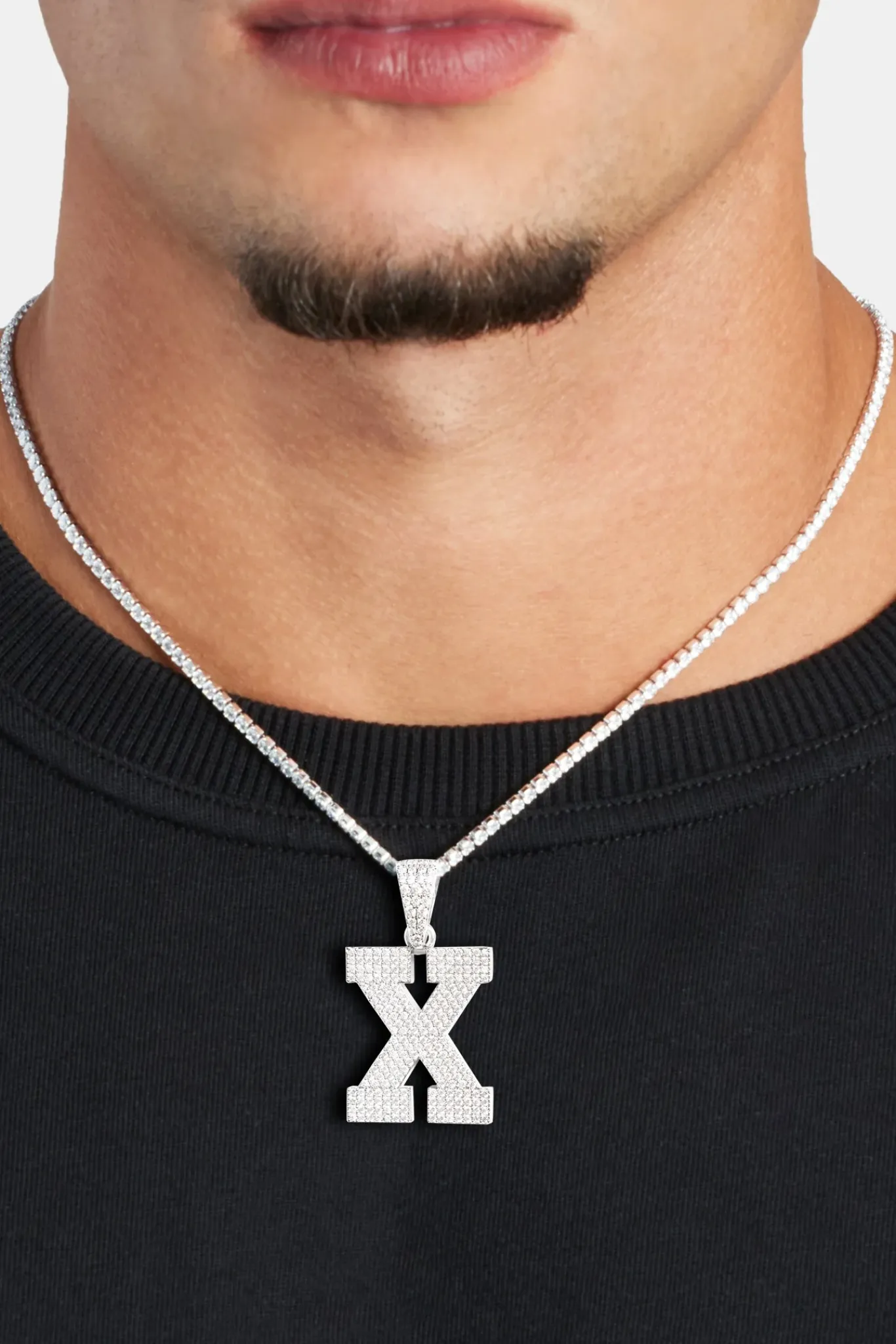 JWL-PEND Iced X Pendant