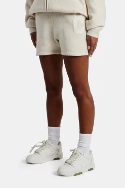Women CLO-BOT-KTW Knitted Short - Oatmeal