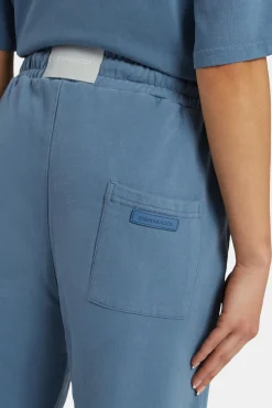 Women CLO-BOT-TRO Ladies Cuffed Jogger - Steel Blue