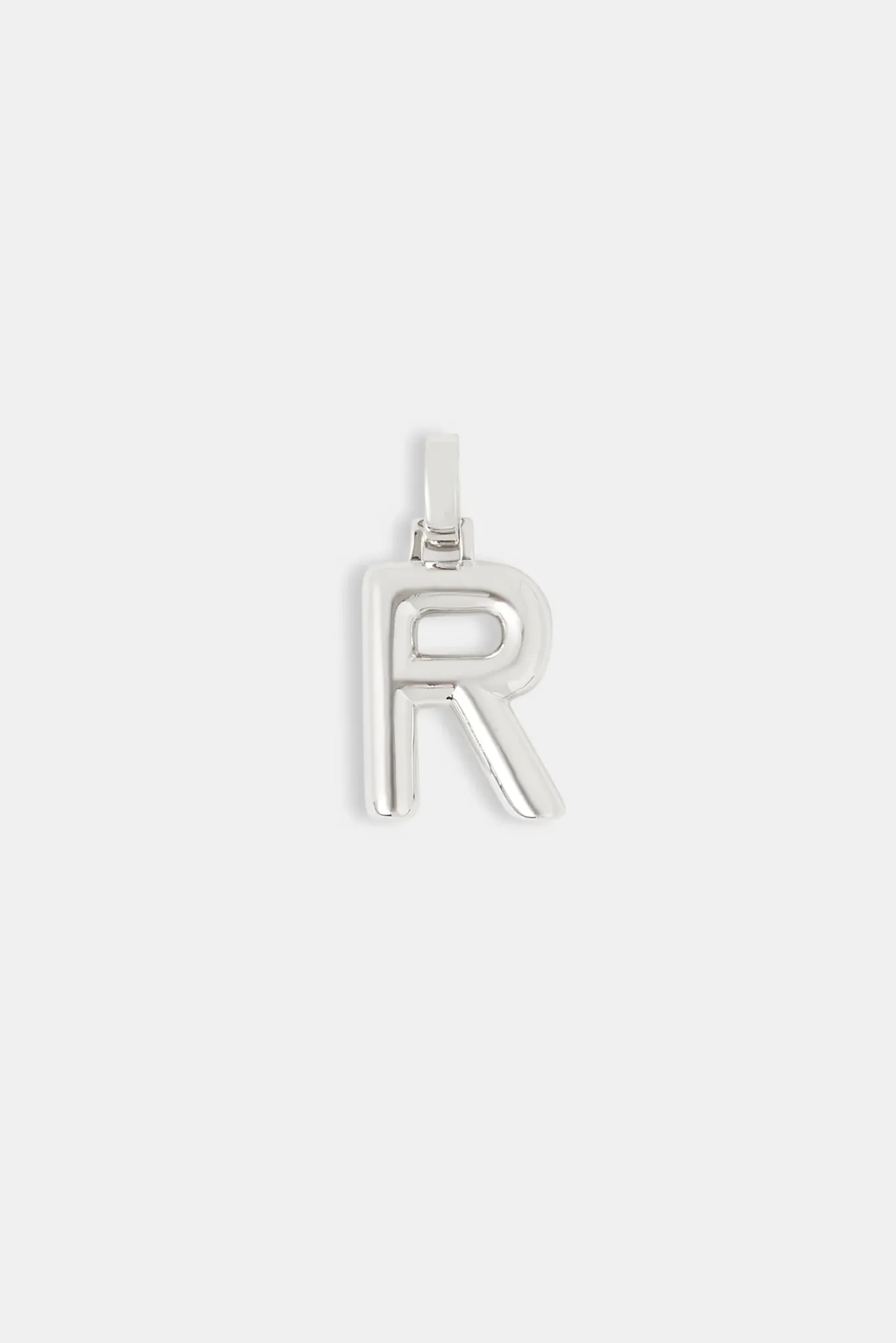 Women JWL-PEND Mini Polished Balloon Letter Pendant - 20mm
