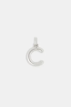 Women JWL-PEND Mini Polished Balloon Letter Pendant - 20mm