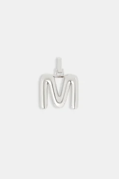 Women JWL-PEND Mini Polished Balloon Letter Pendant - 20mm