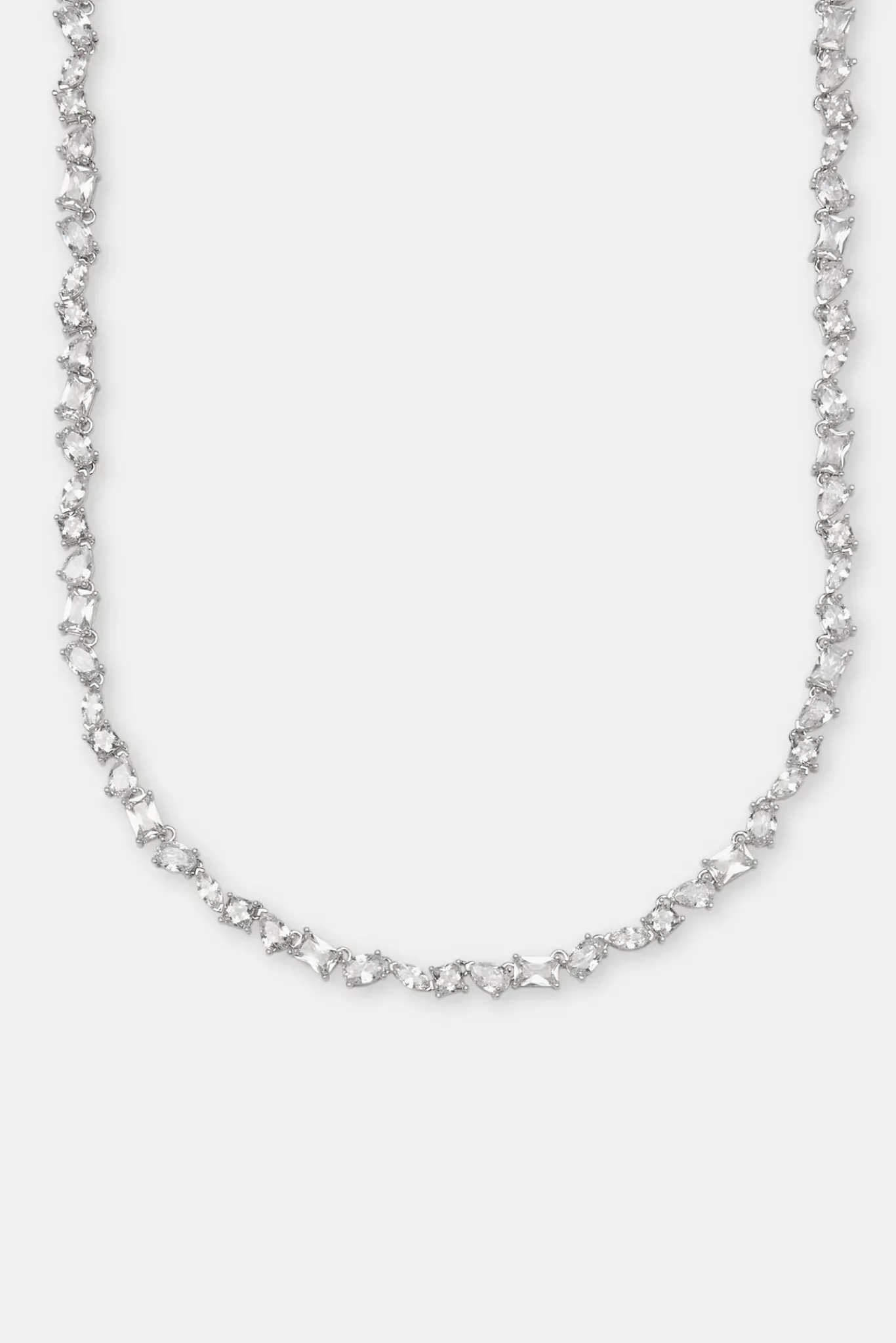 JWL-CHN Mixed Shape Tennis Chain - 5mm