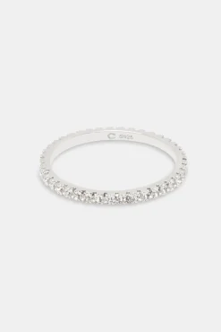 JWL-RNG 2mm 925 Clear CZ Tennis Ring