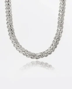 JWL-CHN 15mm Baguette Cuban Link Chain