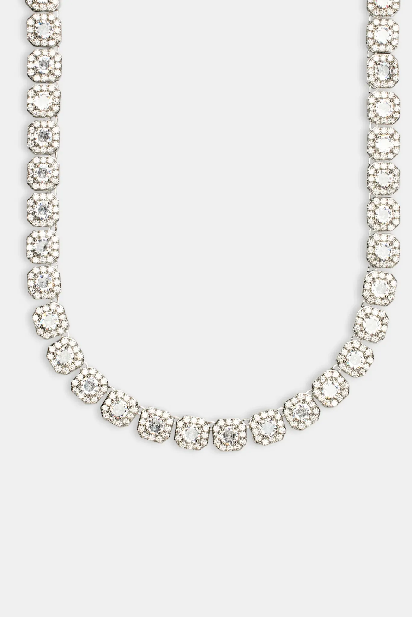 JWL-CHN 10mm Clustered Tennis Chain