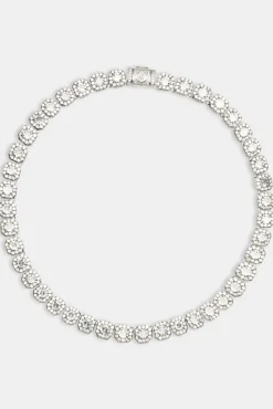 JWL-CHN 10mm Clustered Tennis Chain