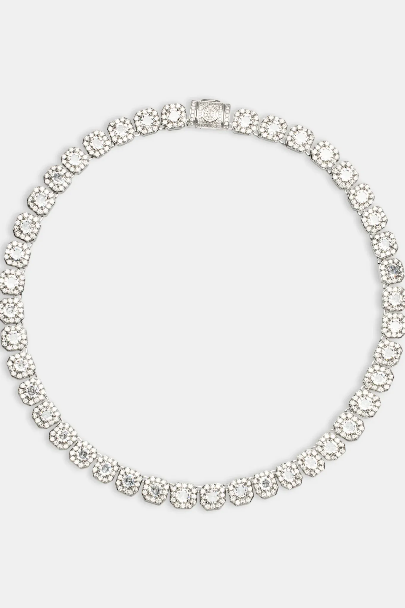 JWL-CHN 10mm Clustered Tennis Chain