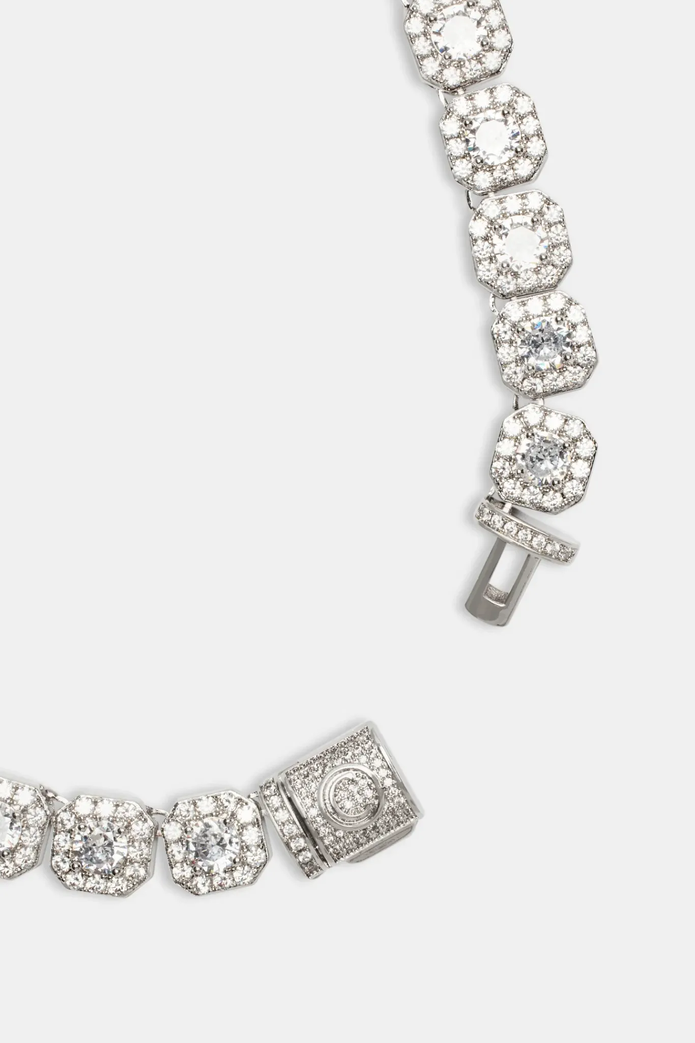 JWL-CHN 10mm Clustered Tennis Chain
