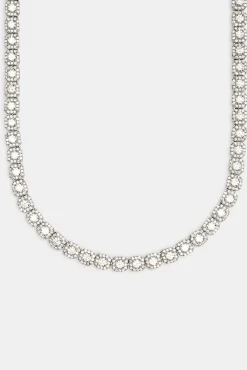 JWL-CHN 7mm Clustered Tennis Chain