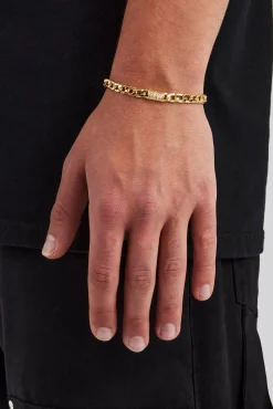 JWL-BRA 6mm Cuban CZ Panel Bracelet