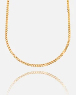 JWL-CHN 3mm Franco Chain - Gold