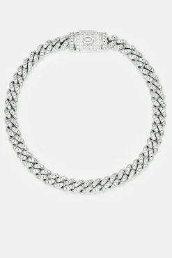 JWL-BRA 6mm Iced Cuban Bracelet