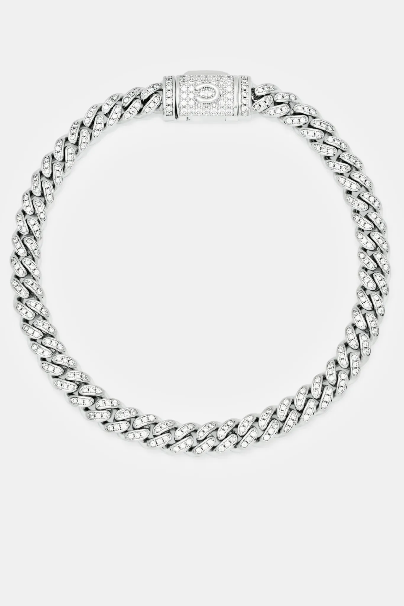 JWL-BRA 6mm Iced Cuban Bracelet