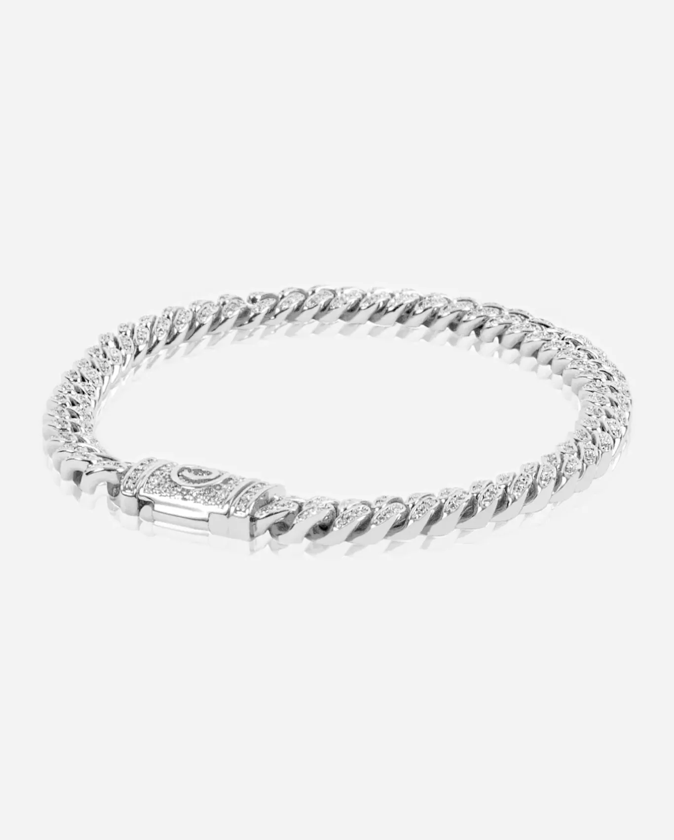 JWL-BRA 6mm Iced Cuban Bracelet