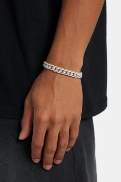 JWL-BRA 8mm Iced Cuban Bracelet