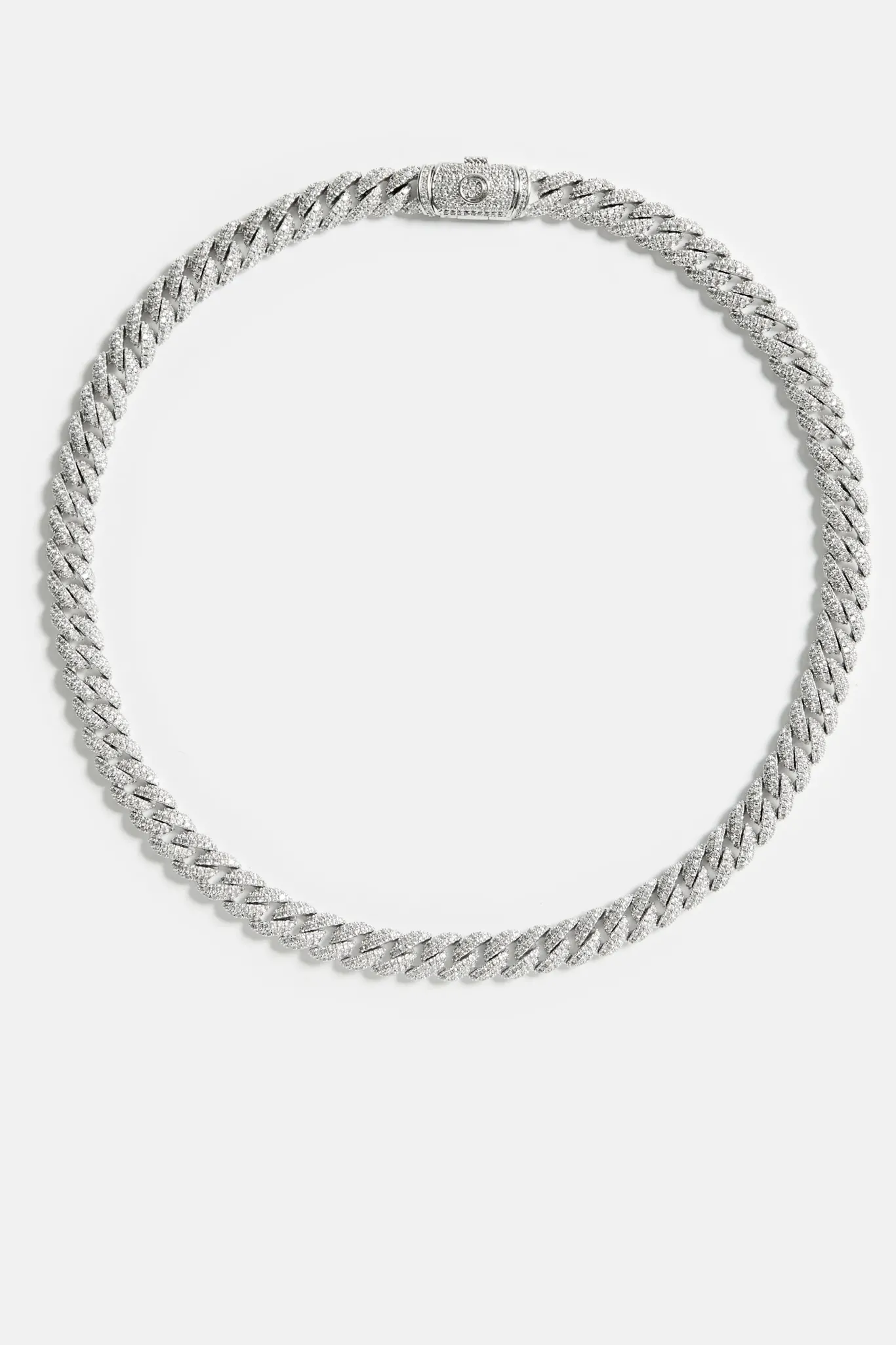 JWL-CHN 8mm Iced Cuban Link Chain