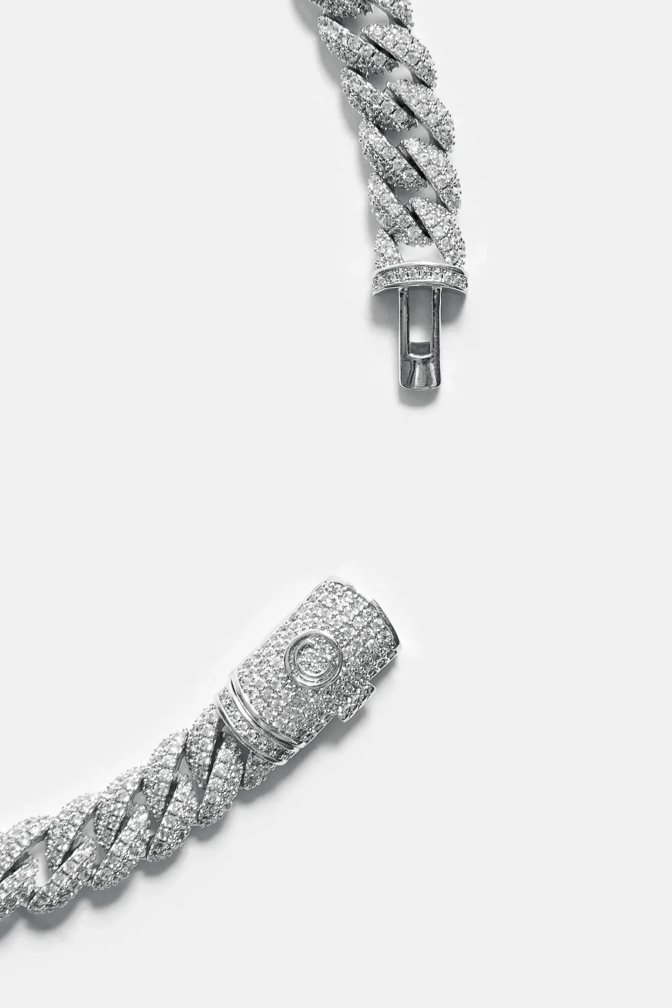 JWL-CHN 8mm Iced Cuban Link Chain