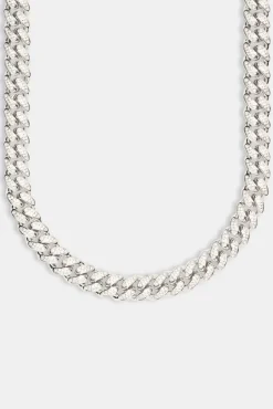 JWL-CHN 12mm Iced Cuban Link Chain