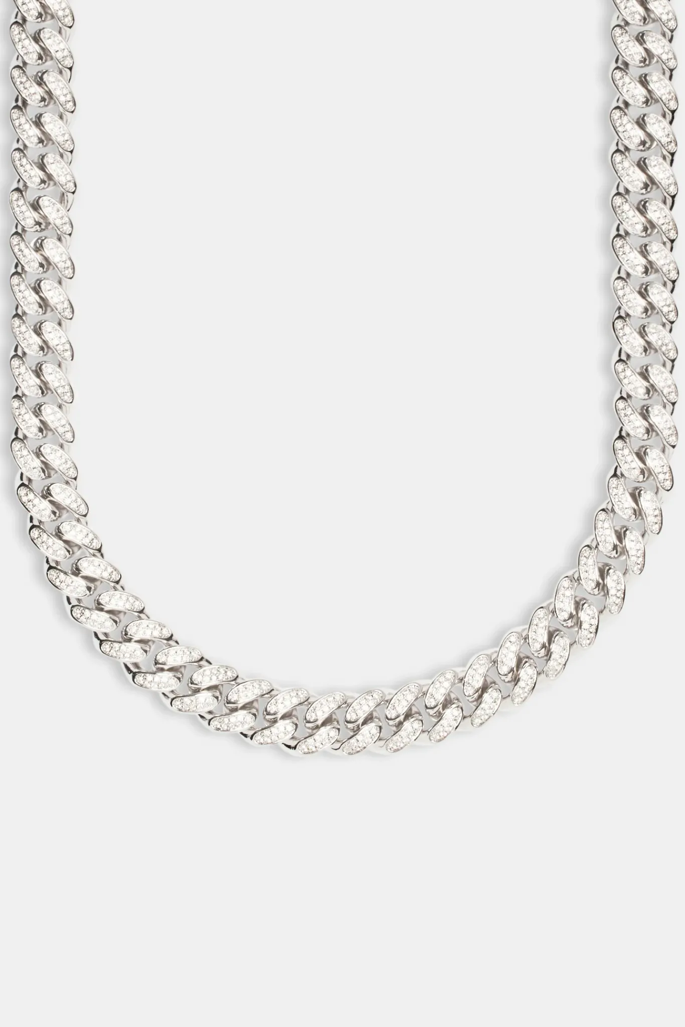 JWL-CHN 12mm Iced Cuban Link Chain
