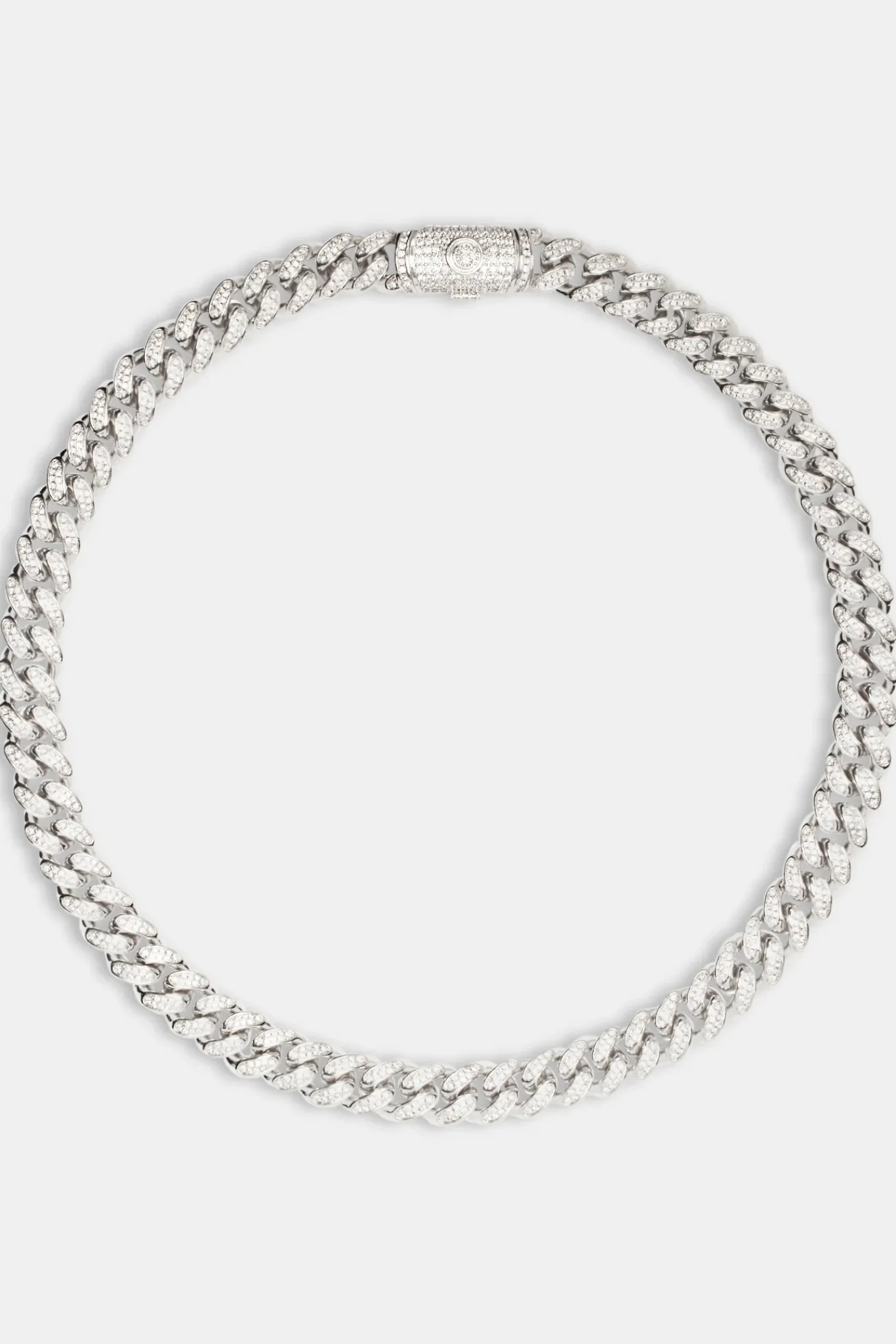 JWL-CHN 12mm Iced Cuban Link Chain