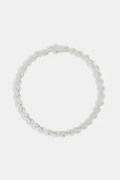 JWL-CHN 10mm Iced Infinity Link Chain