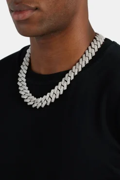 JWL-CHN 19mm Iced Prong Link Chain