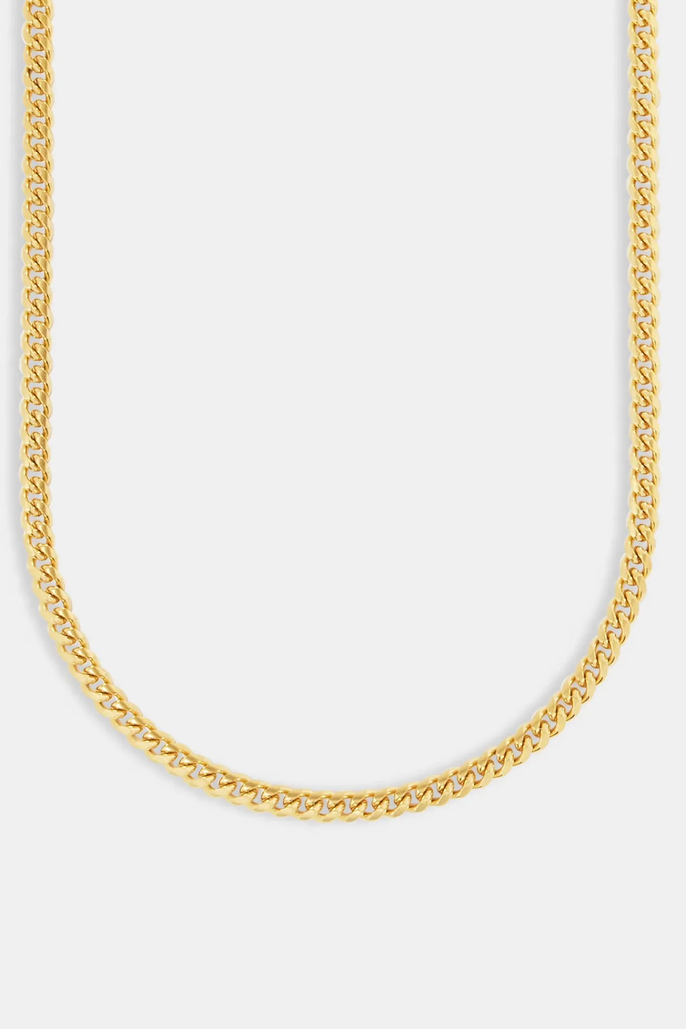 JWL-CHN 5mm Miami Cuban Chain - Gold