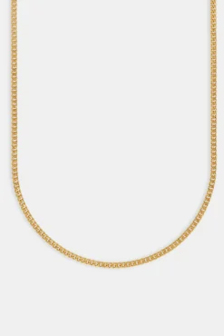 Women JWL-CHN 3mm Micro Cuban Chain