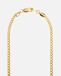 JWL-CHN 2.5mm Micro Cuban Chain - Gold