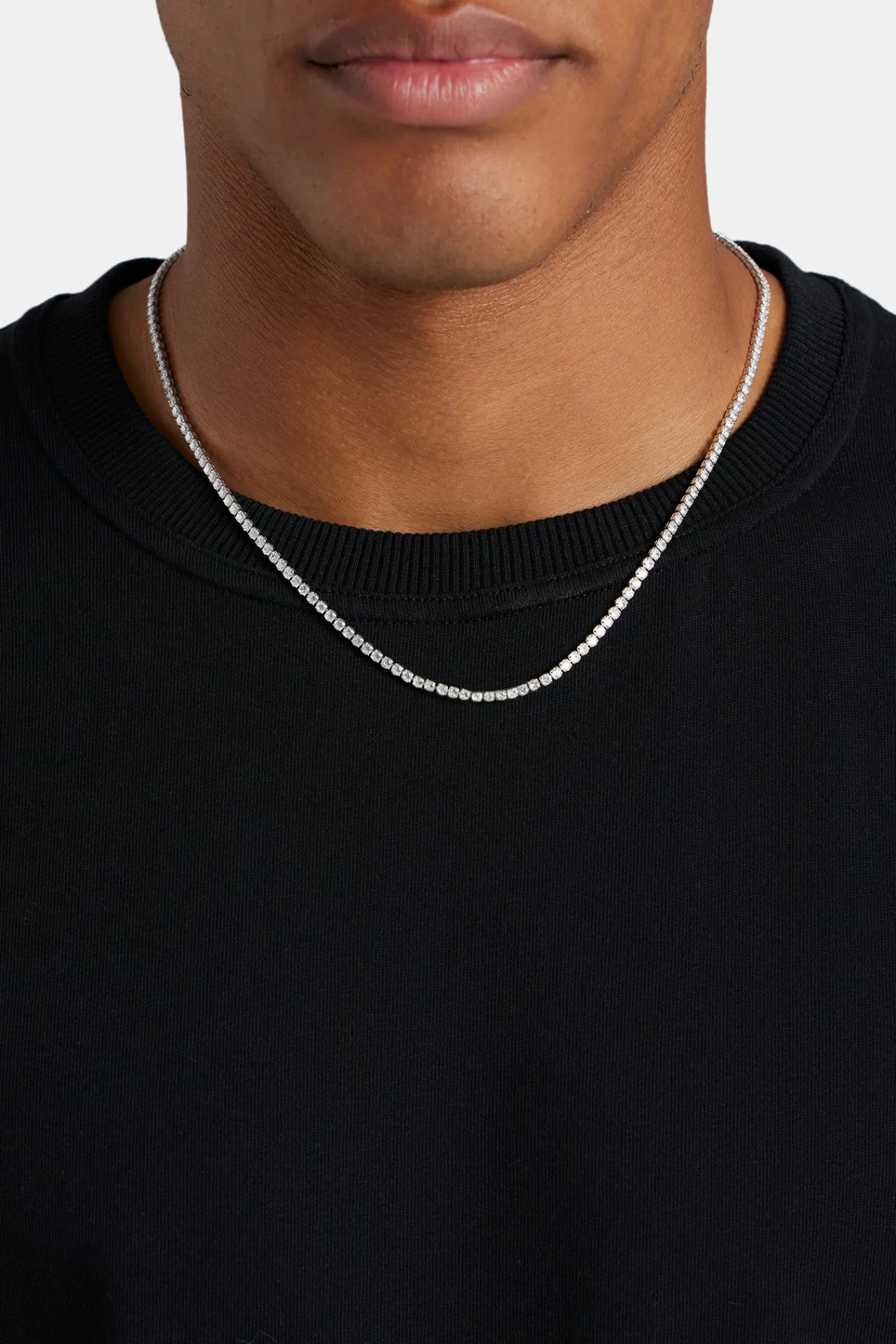 JWL-CHN 2.5mm Micro Tennis Chain