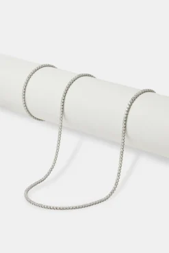 Women JWL-BUND 2.5mm Moissanite Micro Tennis Chain & Bracelet