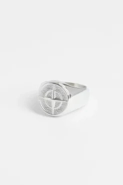 JWL-RNG 15mm Polished Compass Ring