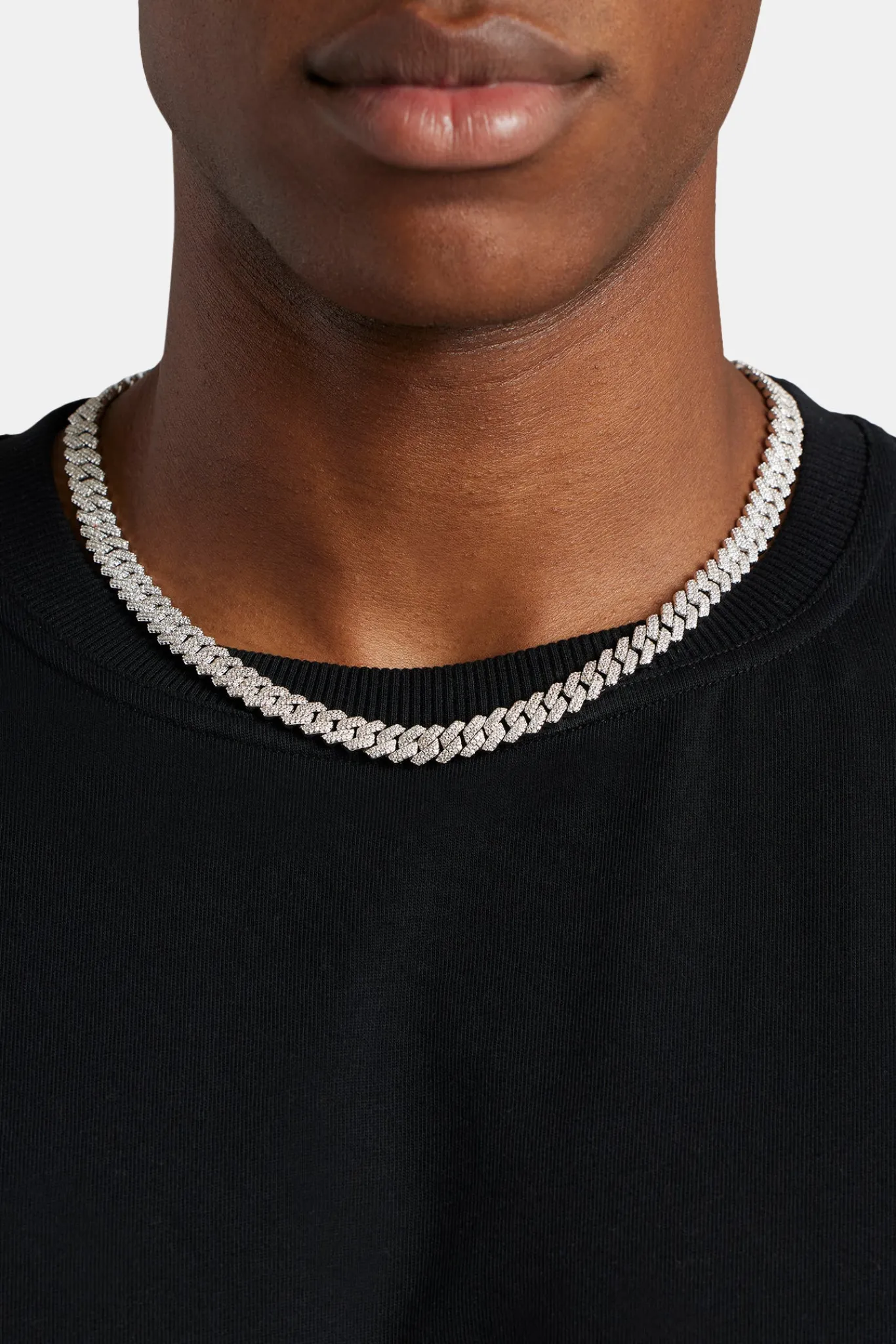 JWL-CHN 8mm Prong Cuban Chain