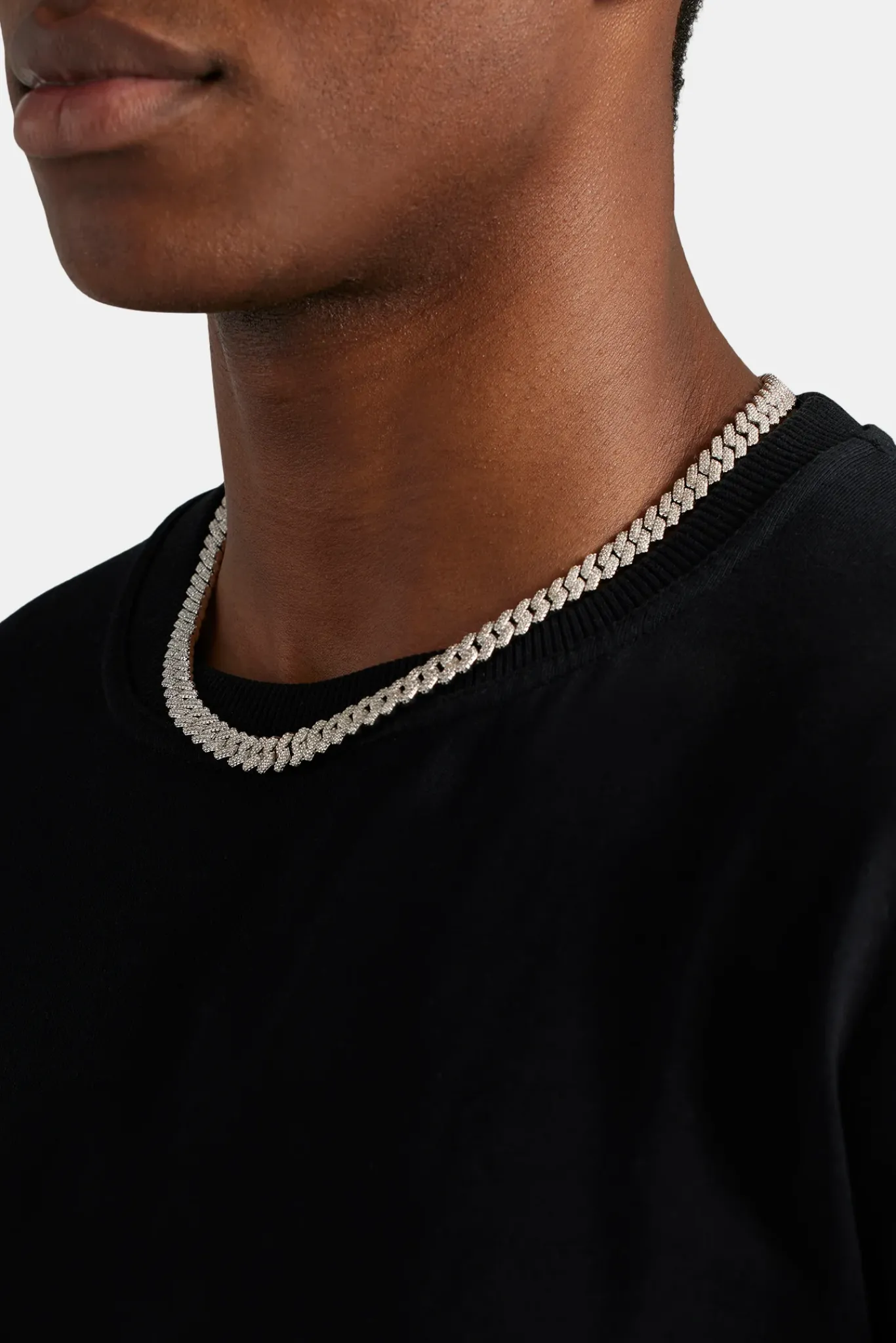 JWL-CHN 8mm Prong Cuban Chain