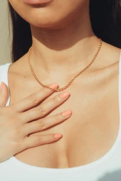 JWL-CHN 3mm Rope Chain - Rose Gold