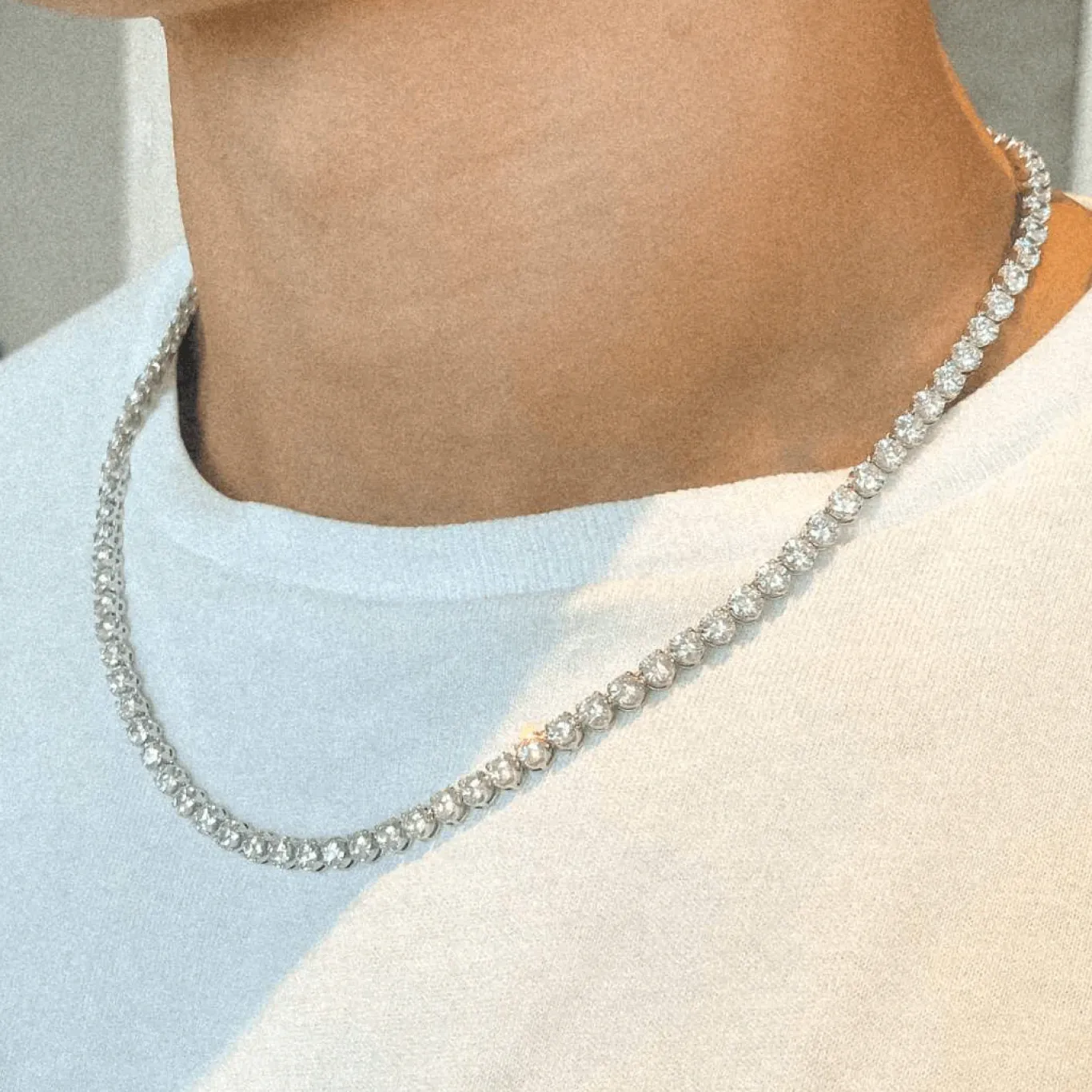 JWL-CHN 5mm Round Tennis Chain