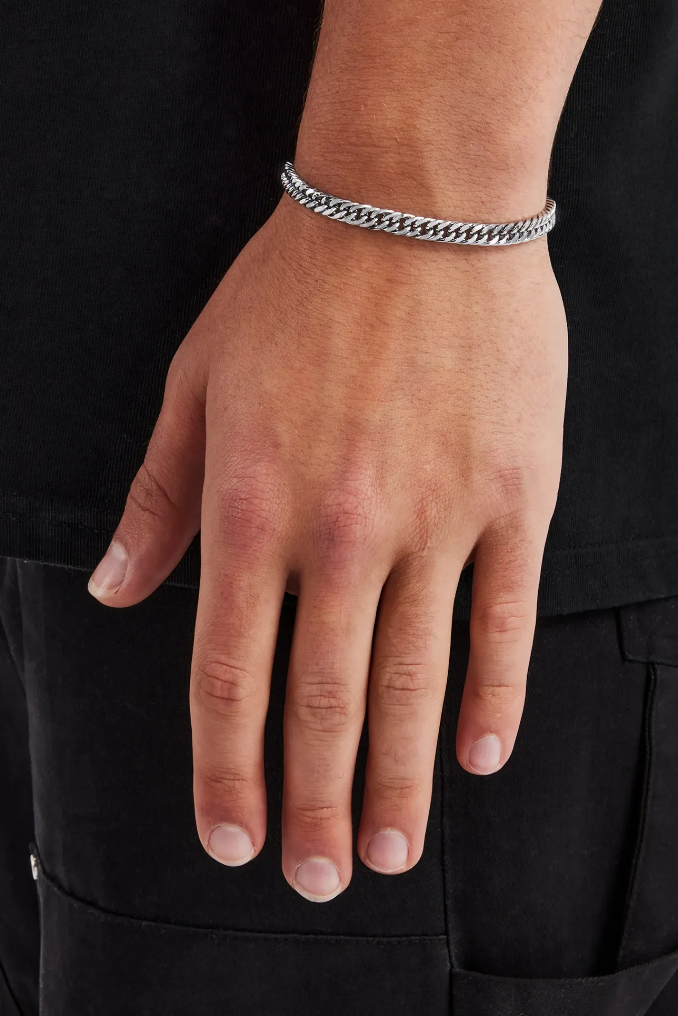 JWL-BRA 5mm Square Cuban Bracelet