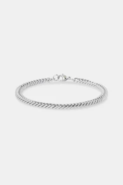 JWL-BRA 5mm Square Cuban Bracelet