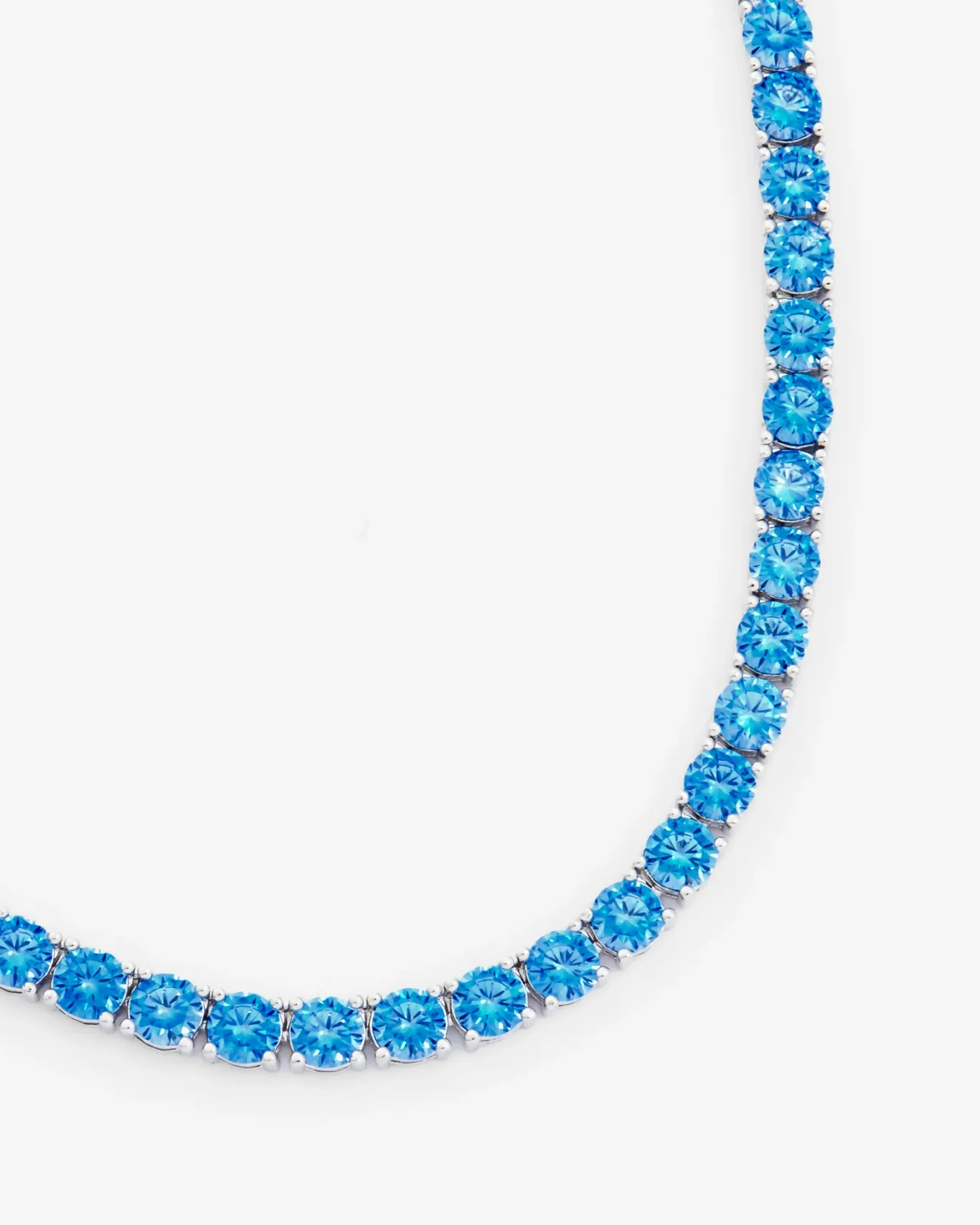 JWL-CHN 5mm Tennis Chain - Blue