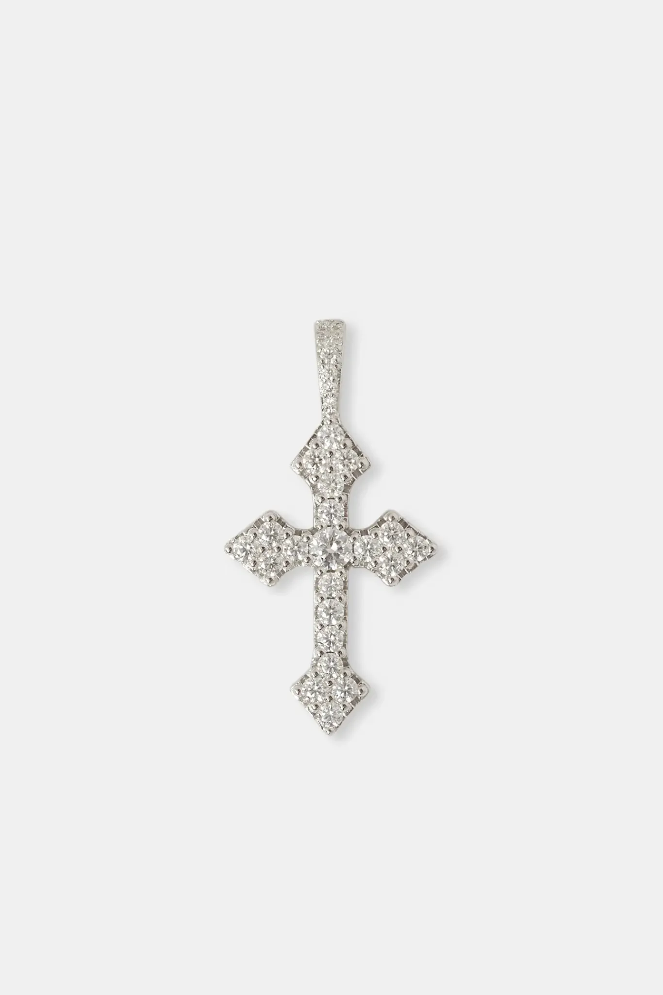 Women JWL-BUND Moissanite Celtic Cross Pendant