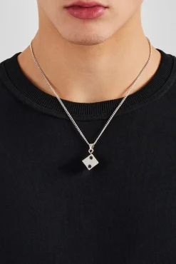 JWL-NECK Motif Dice Necklace - 20mm