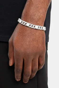 JWL-BRA Opal Iced Cuban Bracelet
