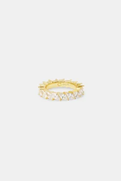 Women JWL-RNG Oval Cz Band - 3mm
