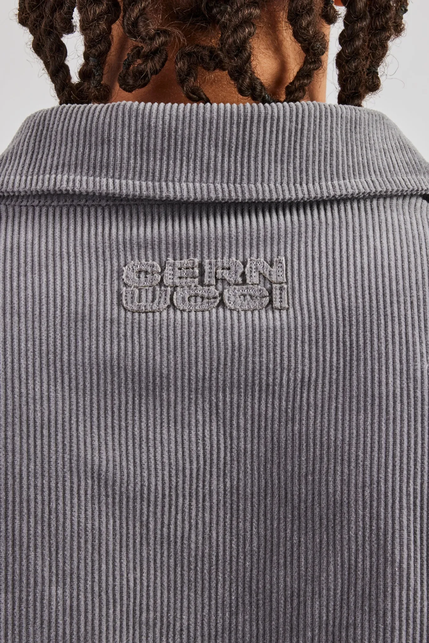 CLO-TOP-OUT Oversized Cord Jacket - Grey