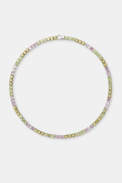 Women JWL-CHN Pastel Colour Tennis Chain - 5mm