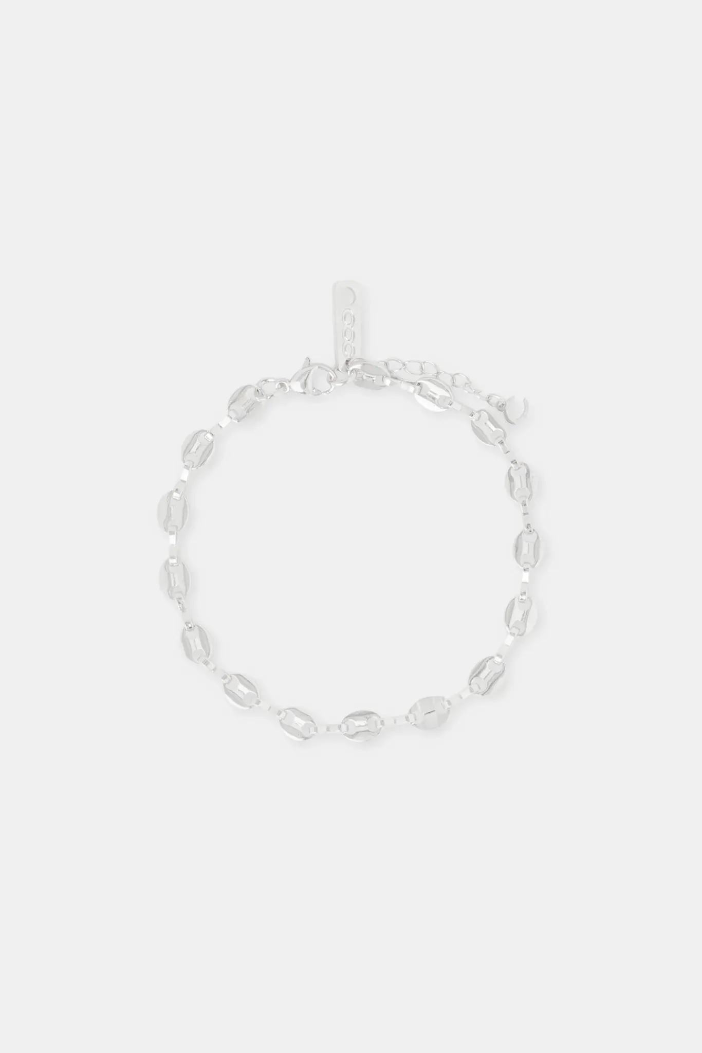 JWL-BRA Polished Coffee Bean Bracelet - 5mm