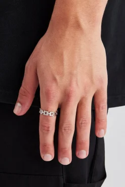 JWL-RNG Polished Connecting Link Ring - 6mm