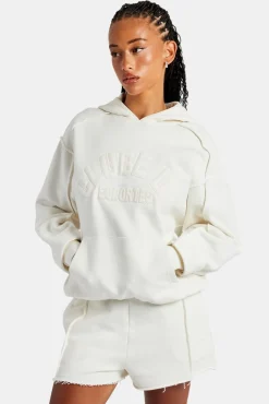 Women CLO-BOT Raw Edge Short - Off White