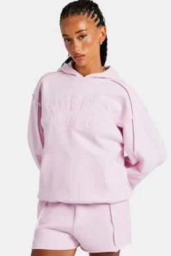 Women CLO-BOT Raw Edge Short - Pink